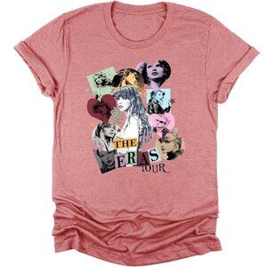 Taylor Swift The Eras Tour T-Shirt – Bella+Canvas – Size Large – 100% Cotton
